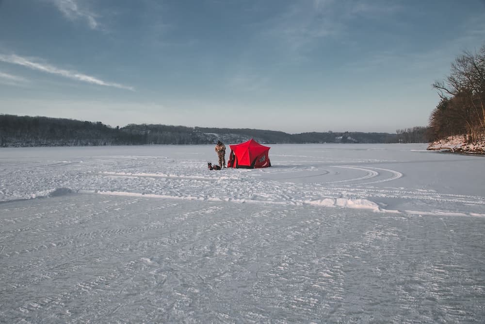 deep creek lake things to do, ice fishing