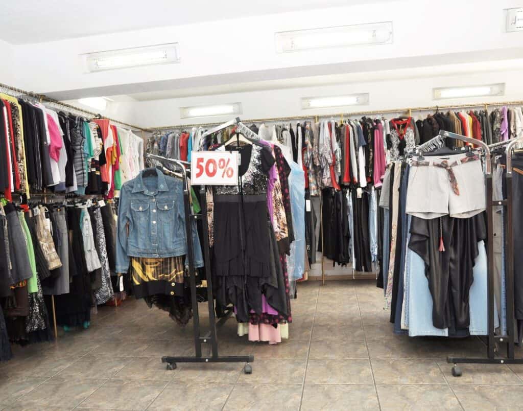 clothes at a thrift stores in maryland