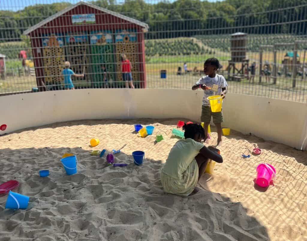 beach area at gaver farms md