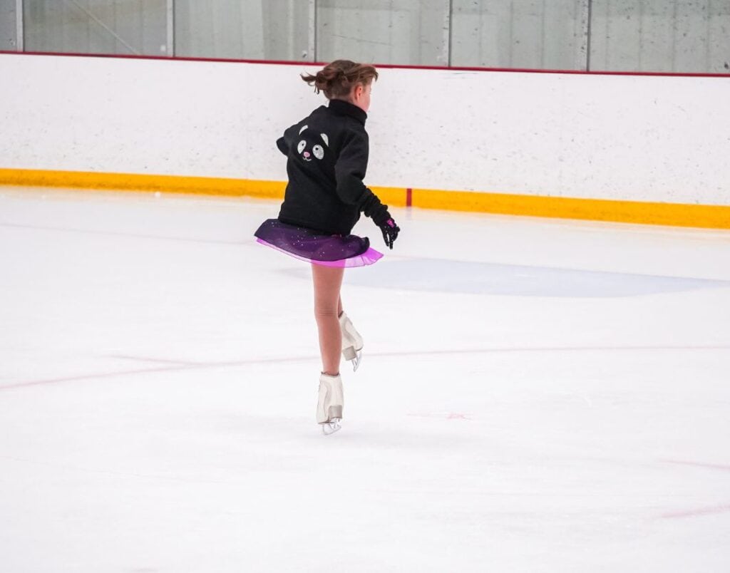 maryland in winter, ice skating