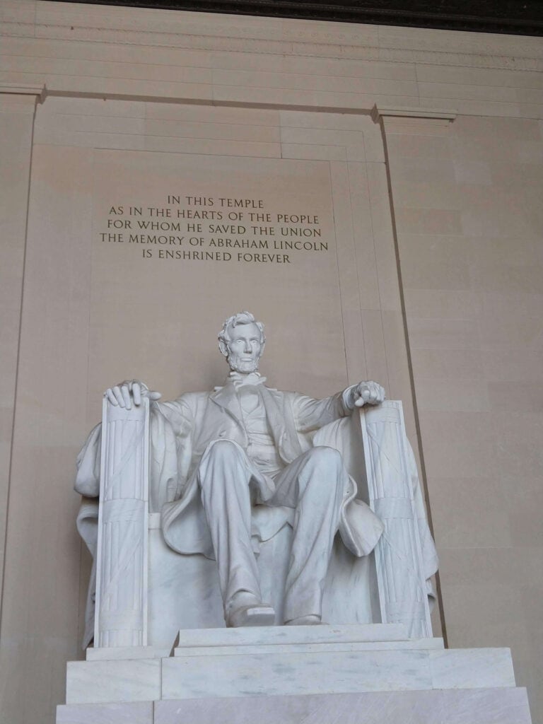 Lincoln Memorial Sculpture