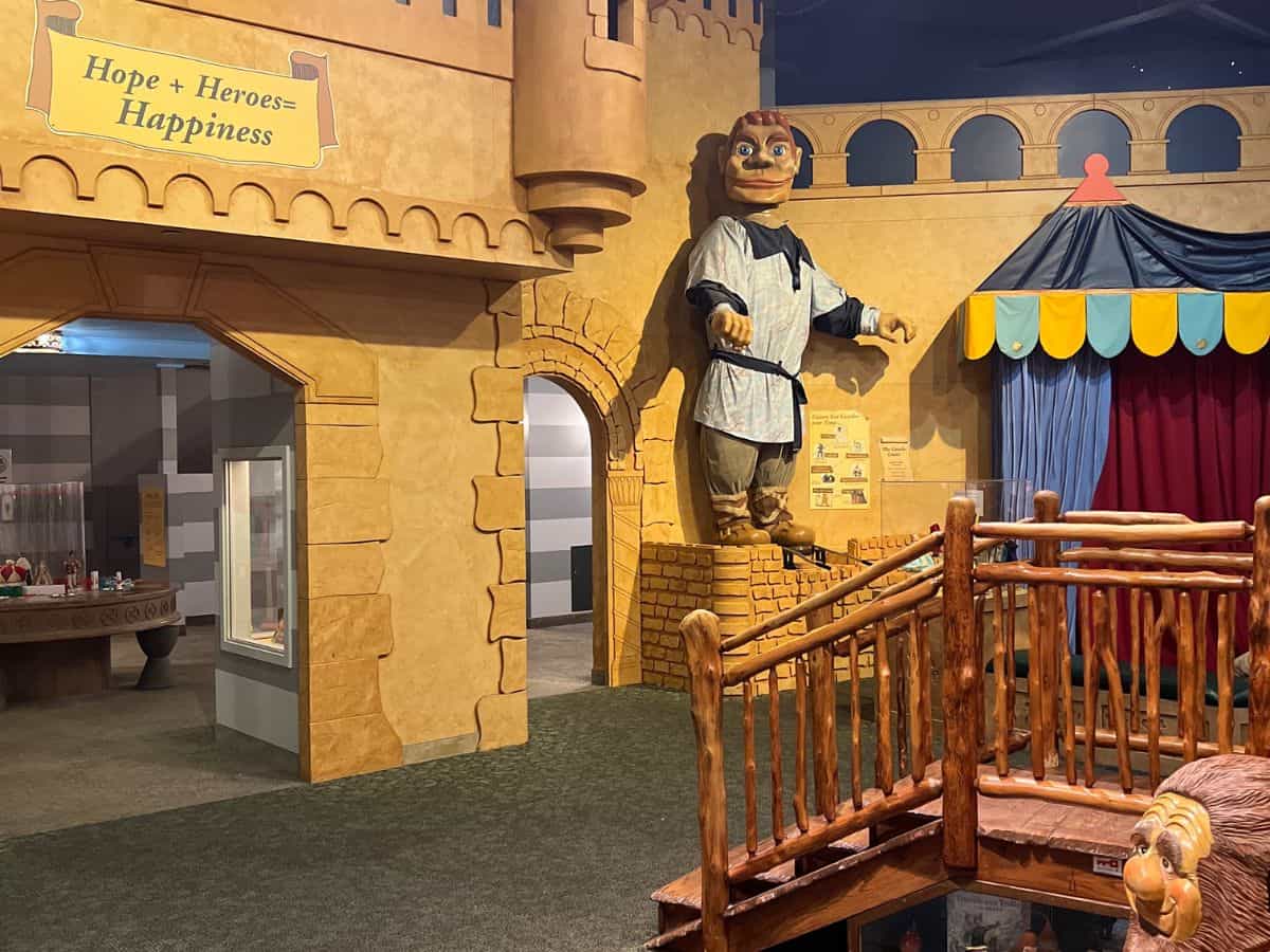 reading adventureland at Strong national museum of play